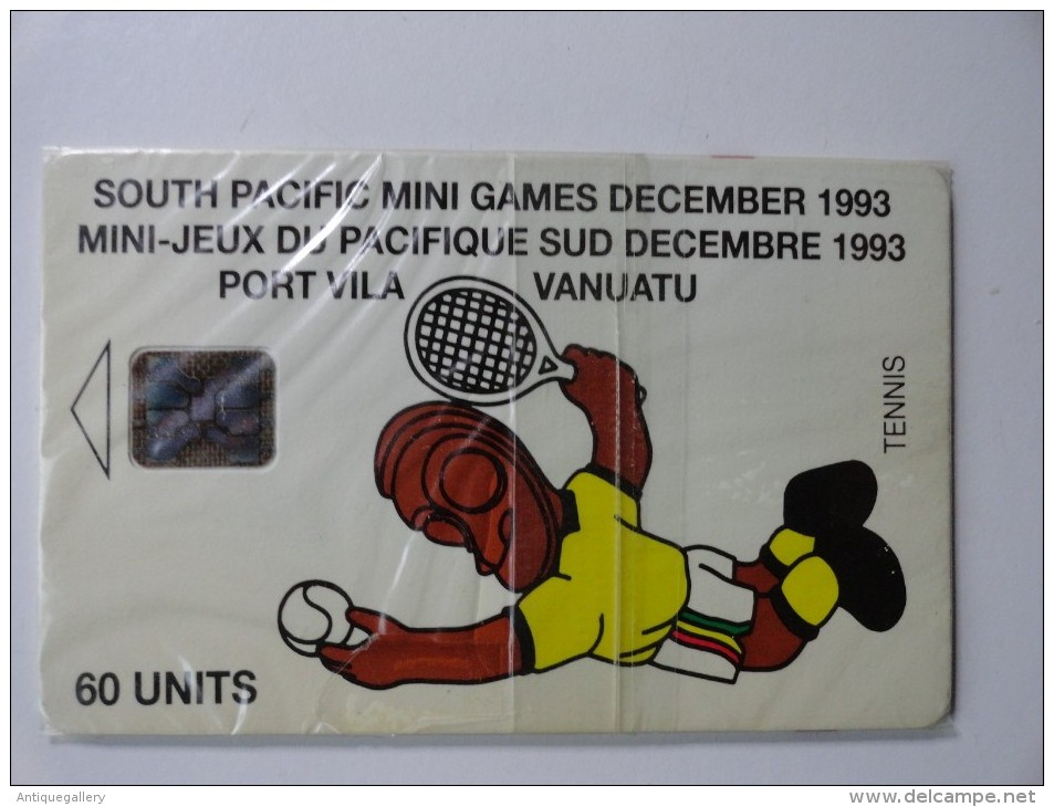 RARE : NETBALL SOUTH PACIFIC MINI GAMES DECEMBER 1993 (MINT CARD WITH BLISTER) - Vanuatu