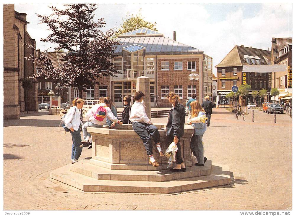 B83307 Bocholt St Georg Platz Mit Brunnen Te,,omh Druck   Germany - Bocholt