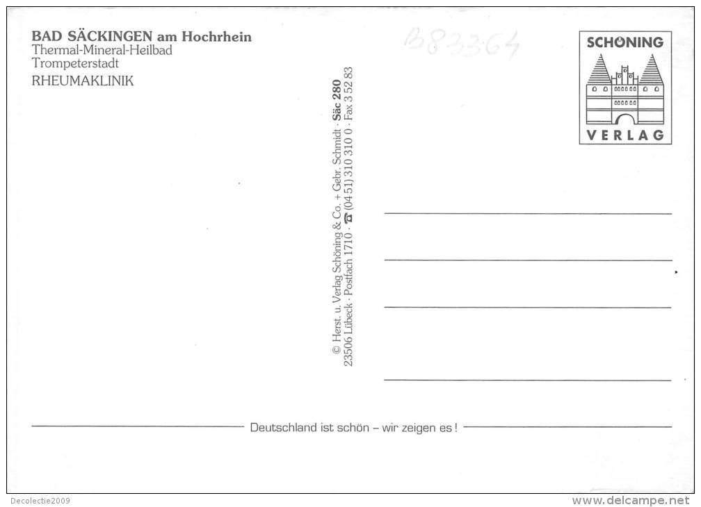 B83381 Bad Sackingen Rheumaklinik    Germany - Bad Saeckingen