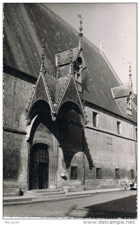 10869. Postal BEAUNE (Cote D'Or), La Porte Du Hotel Dieu - Beaune