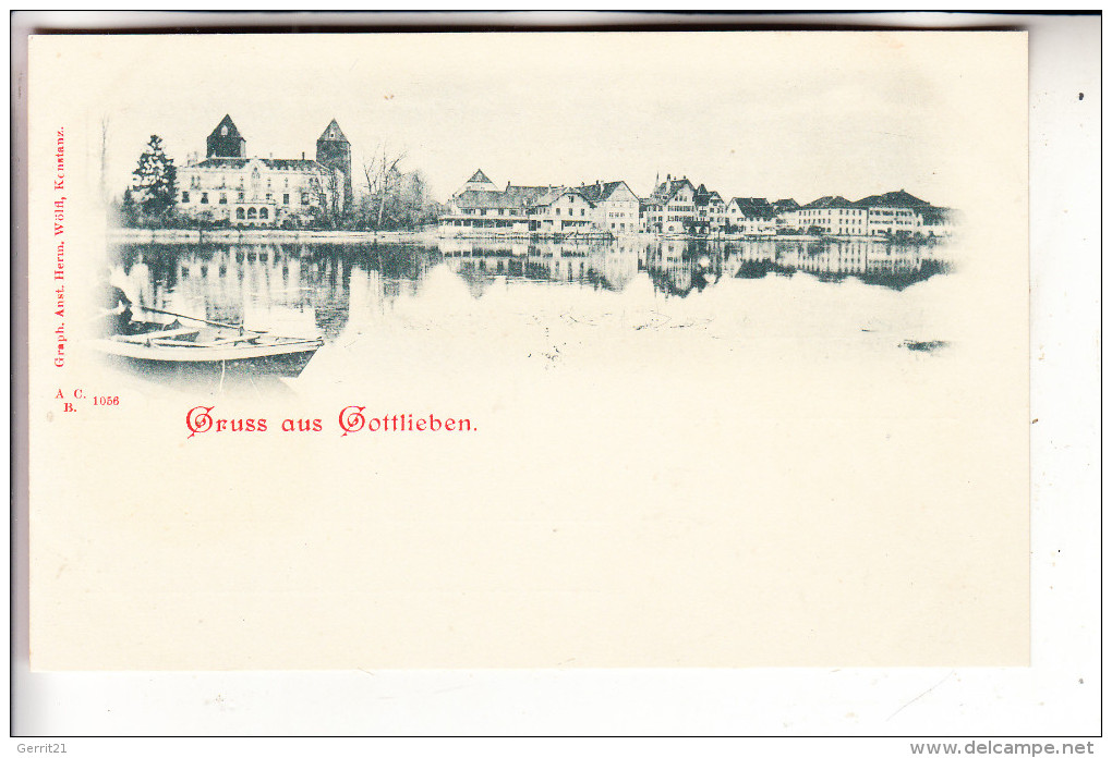 CH 8274 GOTTLIEBEN, Gruss Aus..., Ca. 1905 - Gottlieben