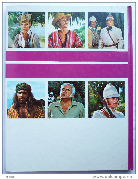 LIVRE RARE DANS CET ETAT - SANDOKAN LeTigre De Malaysie  - ATLAS  - 1976 Série TV - Agendas & Calendriers