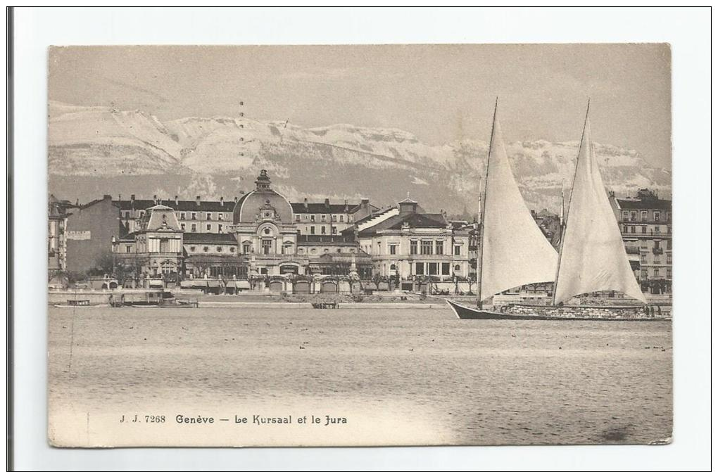 Suisse - GENEVE - Le Kursaal Et Le Jura  - 1913 - Genève