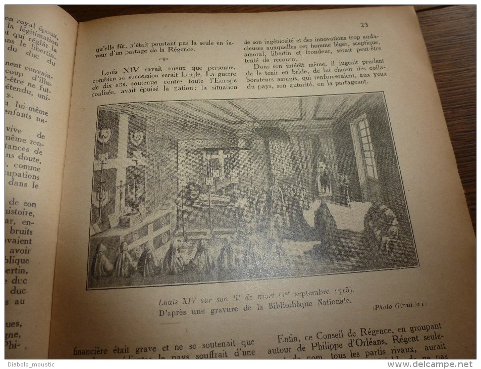 1921 CONFERENCIA :La LANGUE du GRAND SIECLE; Sous la REGENCE; Autour de CHOPIN...etc