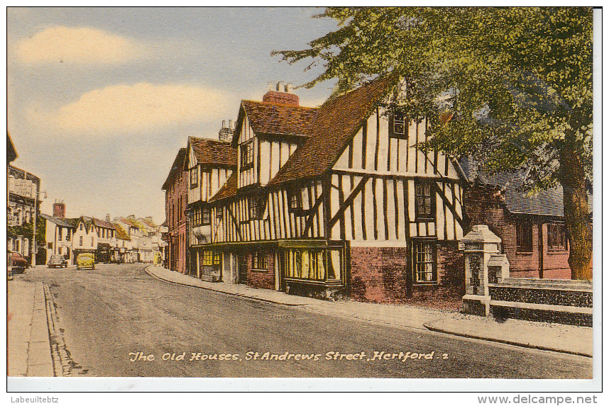 HERTFORD - The Old Houses St Andrews Street   PRIX FIXE - Hertfordshire