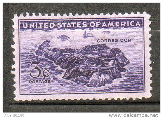 ETATS-UNIS  Corregidor 1944  N°474 - Unused Stamps