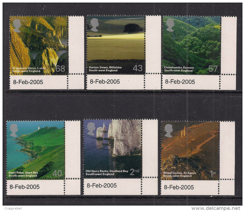 GB 2005 QE2 A British Journey South West England Umm Set ( M236 ) - Neufs