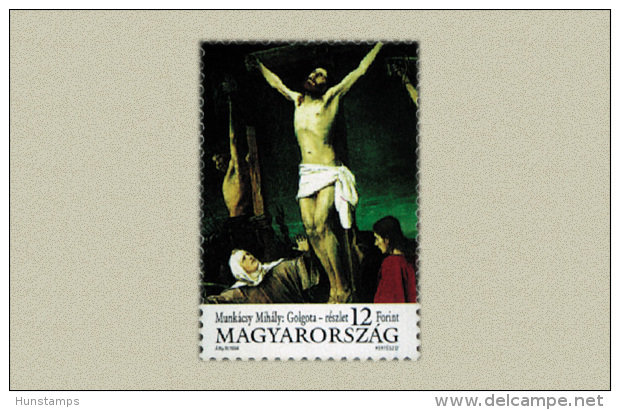 Hungary 1994. Munkácsy Trilogy - Easter - Stamp MNH (**) Michel: 4280 / 0.50 EUR - Neufs