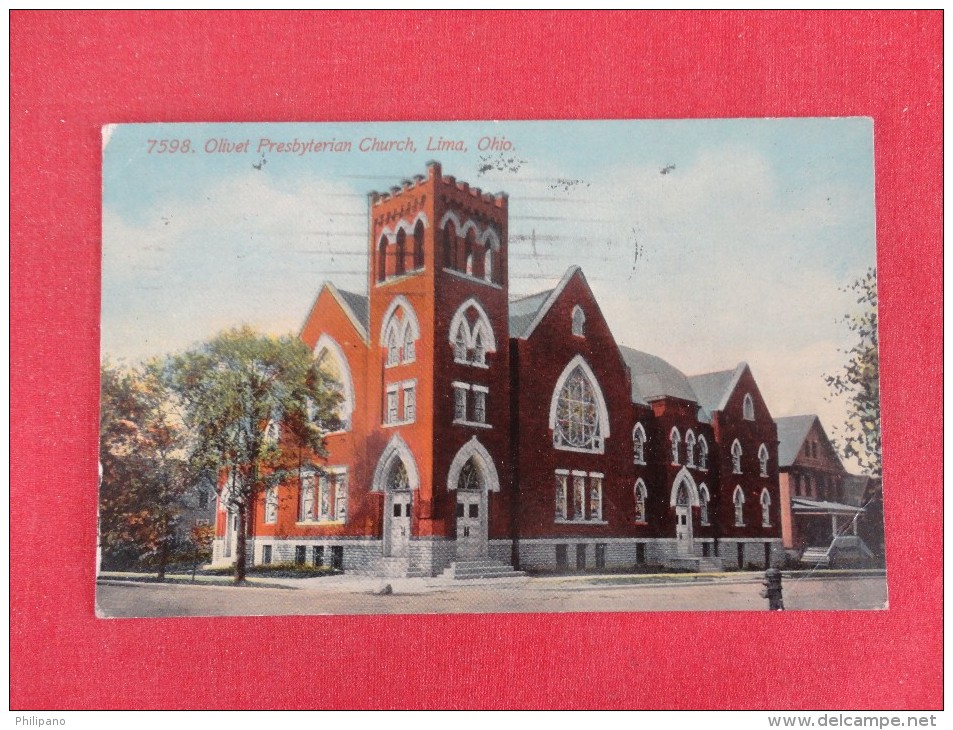 - Ohio  Lima   Olivet Presbyterian Church    -ref 1598 - Andere & Zonder Classificatie