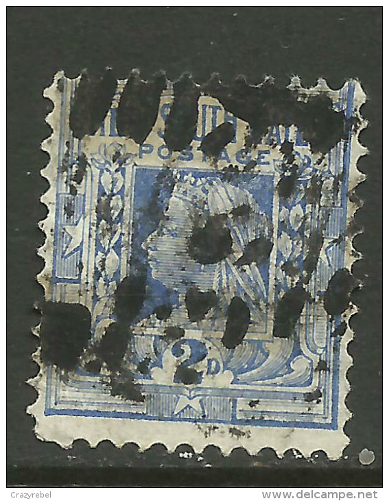 NEW SOUTH WALES 1897 - 99 QV 2d Blue Stamp  (C91 ) - Usados