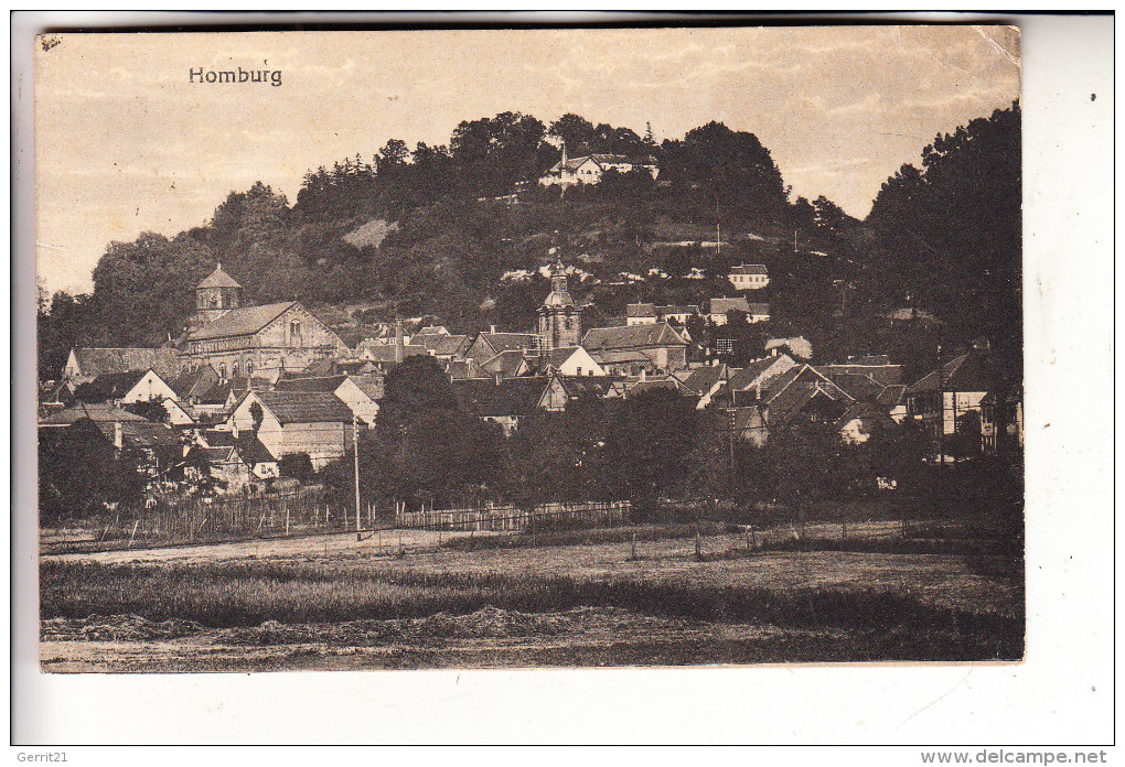 6650 HOMBURG, Panorama, 1918 - Saarpfalz-Kreis