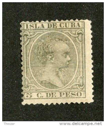 W1087    Scott #144  (*)    Offers Welcome! - Cuba (1874-1898)