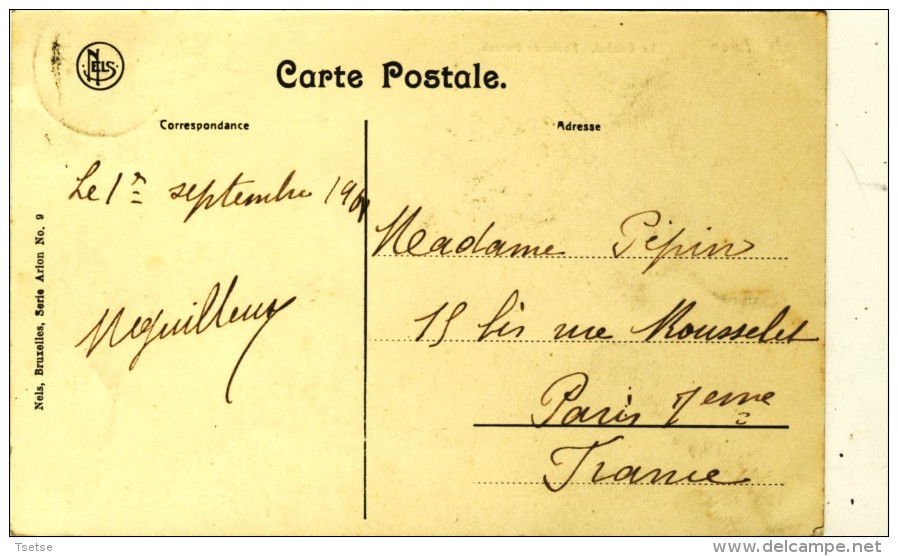 Eischen /La Gaichel - Route De Mersch -1908 ( Voir Verso ) - Other & Unclassified