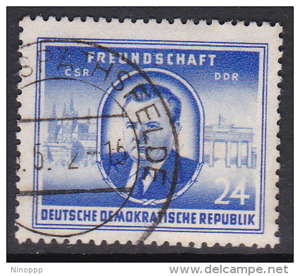 German Democratic Republic 1952 Klement Gottwald Used Stamp - Used Stamps