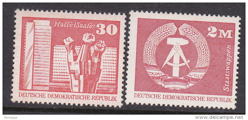 German Democratic Republic 1973 Definitive MNH - Nuevos