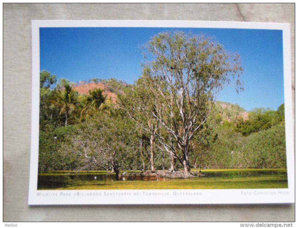 Australia - Wildlife Park - Billabong Sanctuary - Townsville  -Queensland  -  German  Postcard    D121106 - Townsville