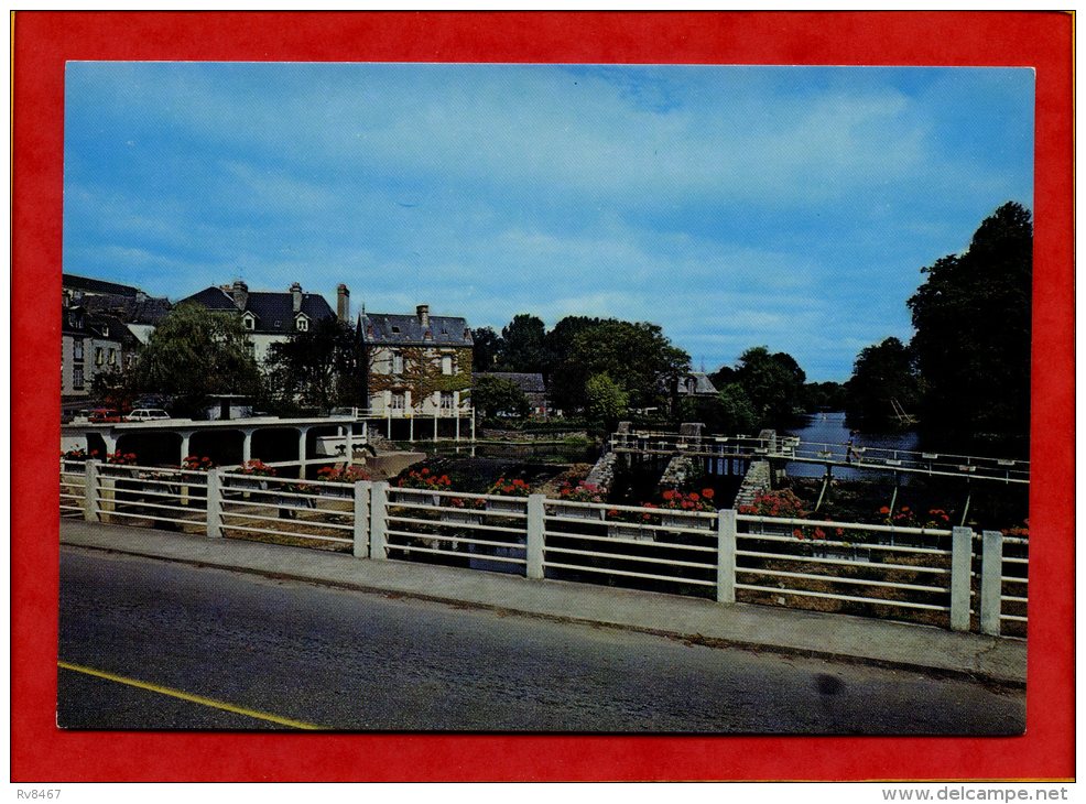 * LA GACILLY - Le Lavoir Et L'écluse Sur L'Aff - La Gacilly