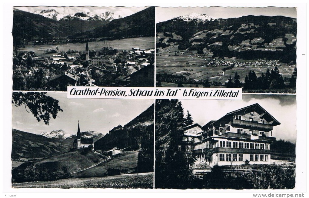 Ö-2310    FÜGEN : Gasthof-Pension Schau-ins-Land - Schwaz