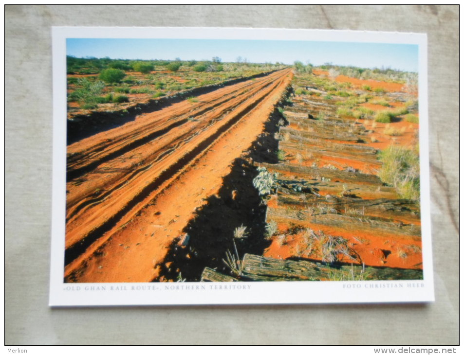 Australia  - Old Ghan Rail Route  - Northern Territory  -  German  Postcard    D121166 - Ohne Zuordnung