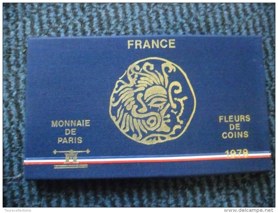 COFFRET BU FRANCE 1978 FDC OFFICIEL DE LA MONNAIE DE PARIS Dont La 50 Francs En Argent - Autres & Non Classés