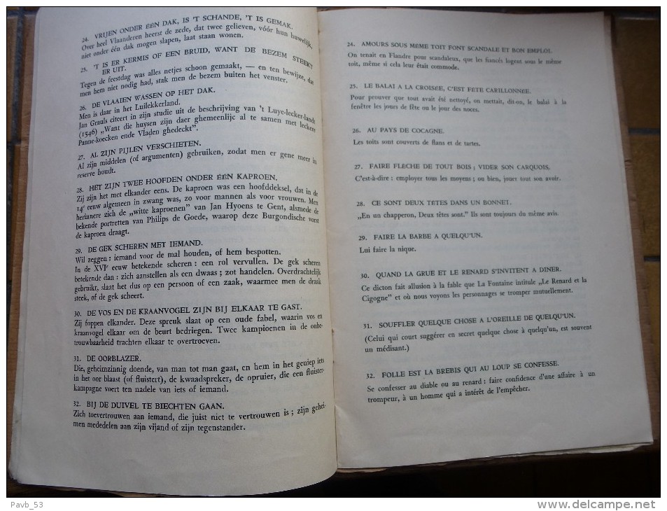 Spreuken Van Breughel De Oude * Note Explicative Sur Les Proverbes De Breughel L´Ancien 1507-1569 - Andere & Zonder Classificatie