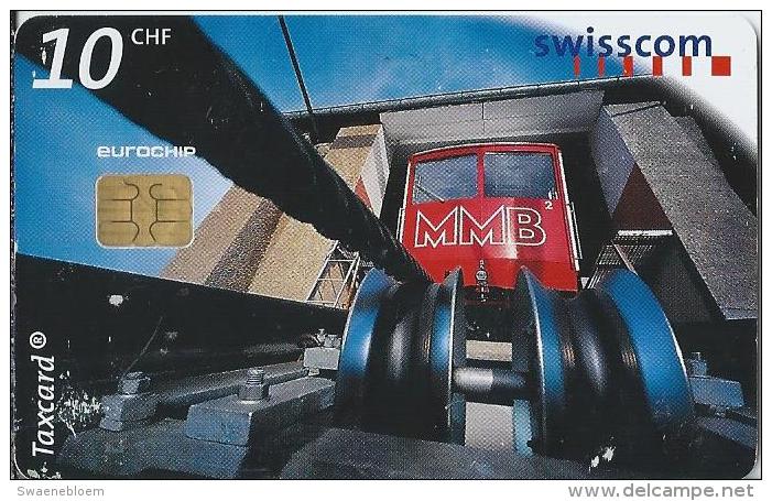 Telefoonkaart - Zwitserland. Swiss Telecom. Taxcard. CHF 10. Standseilbahn Muottas Muragl. - Schweiz
