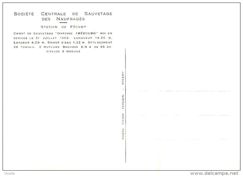 : Réf : PO-14- 790 : Fécamp Le Bateau De Sauvetage - Fécamp