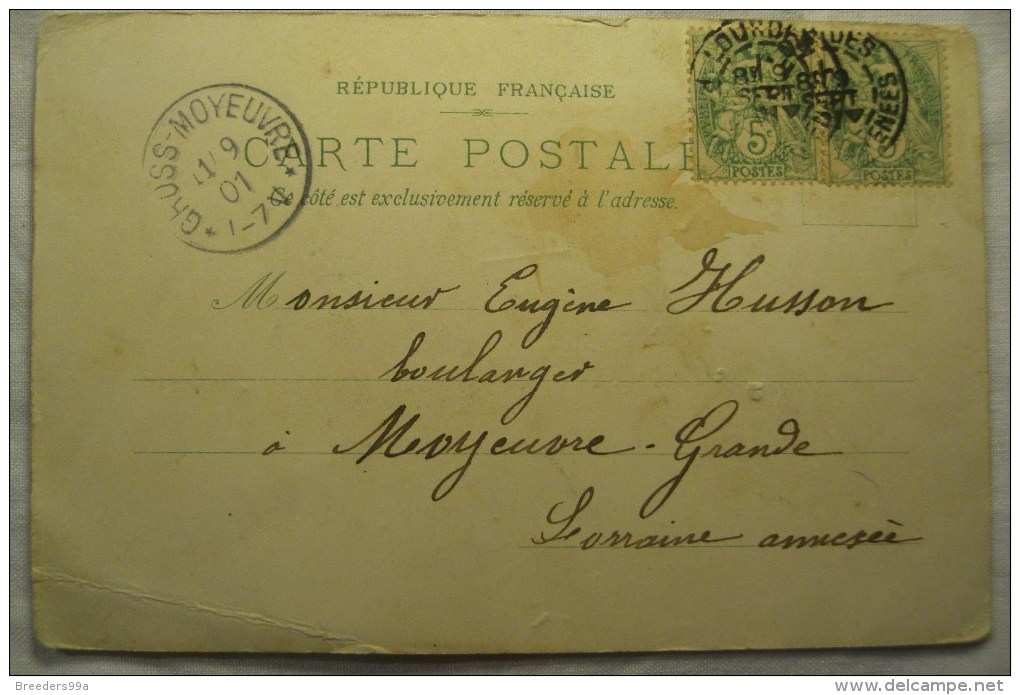 Cpa Cpsm LOURDES 2 Scans Postcard Ancienne Carte Postale - Lourdes