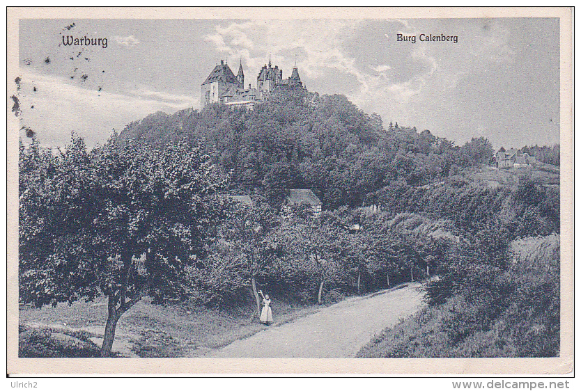 AK Warburg - Burg Calenberg - 1907 (9916) - Warburg