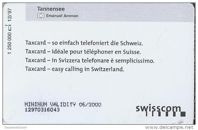 Telefoonkaart - Zwitserland. Swiss Telecom. Taxcard. CHF 10. Tannensee. - Switzerland