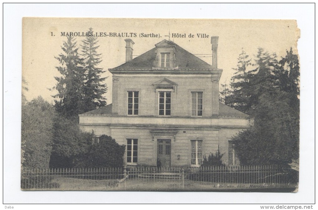 Marolles-les Braults. Hôtel De Ville. - Marolles