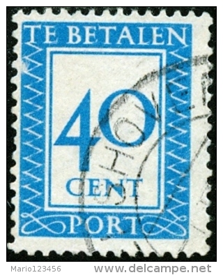 OLANDA, NETHERLAND, HOLLAND, SEGNATASSE, 1947, FRANCOBOLLO USATO, Mi P97X, ScoTT J99, YT T98 - Postage Due