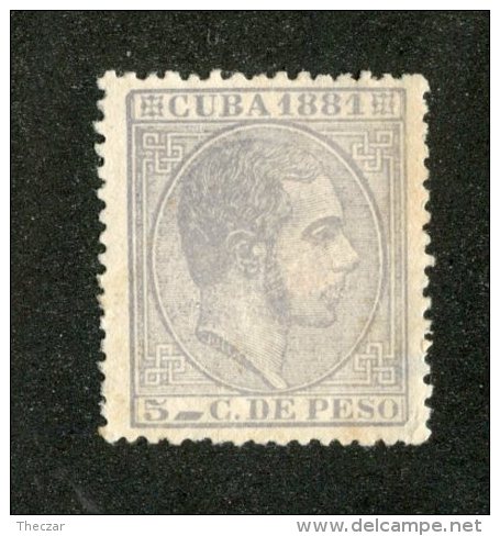 W1149    Scott #97  (*)    Offers Welcome! - Cuba (1874-1898)