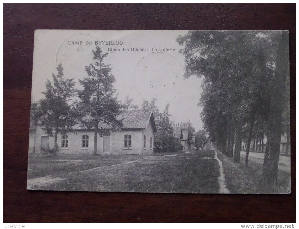 Camp Van Beverloo ( Blocs Des Officiers D'Infanterie ) / Anno 1919 ( Zie Foto´s Voor Details ) !! - Beringen