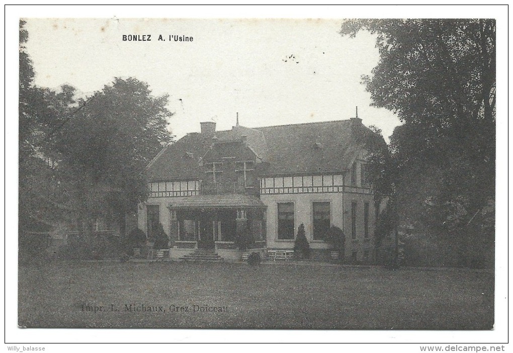 Carte Postale - BONLEZ A.  L'Usine - CPA  // - Chaumont-Gistoux