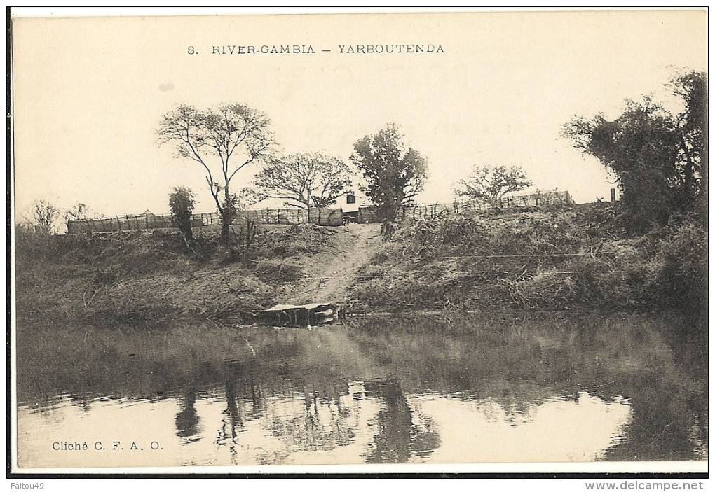 Cp Precurseur - River Gambia Yarboutenda    162 - Gambie
