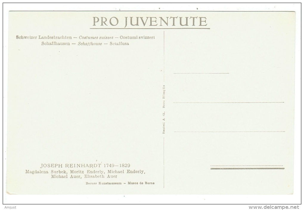 Suisse /Schweiz/Svizzera/Switzer Land/ Carte Pro-Juventute Neuve - Lettres & Documents