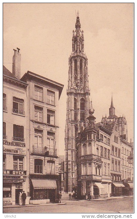 CPA Anvers - Marché Aux Blés Et La Cathédrale  (9938) - Antwerpen