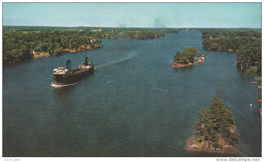 CPSM CANADA-neuve-ONTARIO-1000 Islands-the Main Channel-14x9 Cm - Thousand Islands