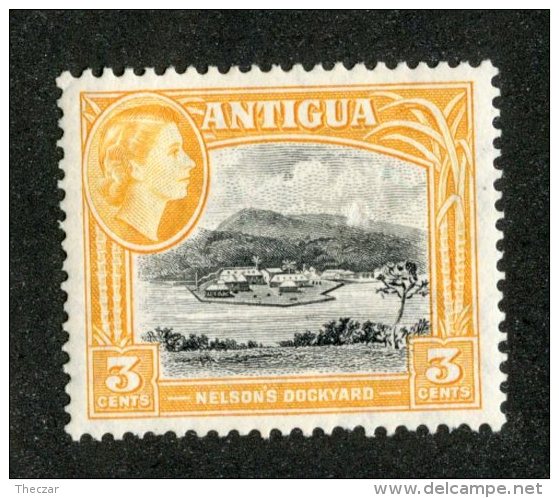 W1228  Antiqua 1953   Scott #110*   Offers Welcome! - 1858-1960 Kronenkolonie