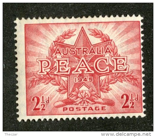 W1233  Australia 1945   Scott #200 *   Offers Welcome! - Mint Stamps