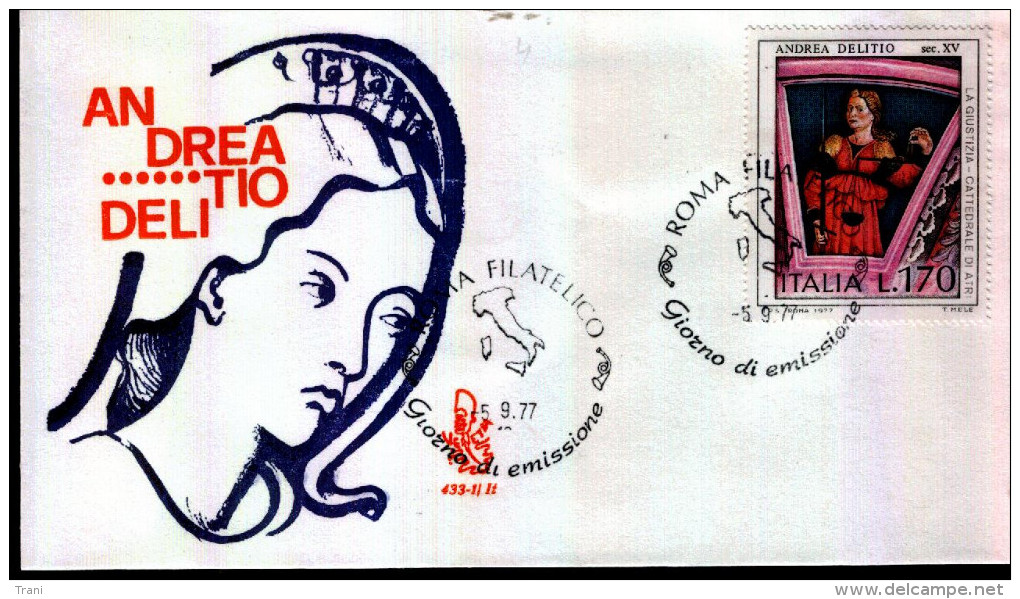 ANDREA DELITIO - 1977 - FDC