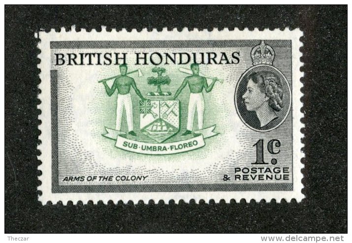 W1287  Br.Honduras 1953   Scott #144*   Offers Welcome! - British Honduras (...-1970)