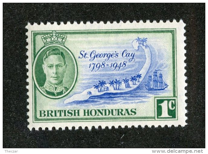 W1298  Br.Honduras 1949   Scott #131*   Offers Welcome! - Honduras Británica (...-1970)