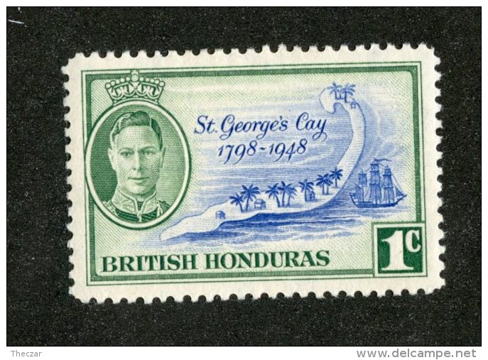 W1299  Br.Honduras 1949   Scott #131*   Offers Welcome! - Honduras Británica (...-1970)