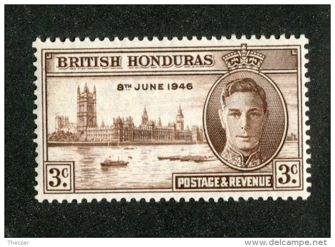 W1301  Br.Honduras 1946   Scott #127**   Offers Welcome! - Honduras Británica (...-1970)