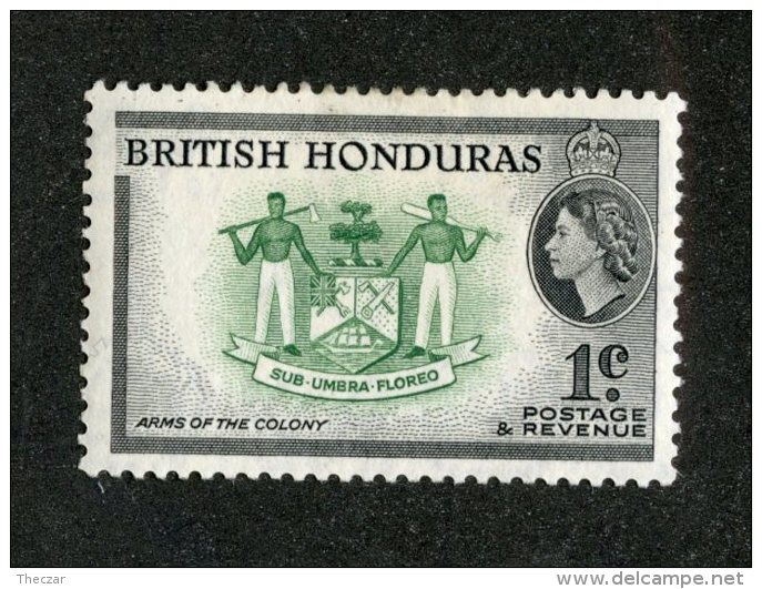 W1306  Br.Honduras 1953   Scott #144*   Offers Welcome! - British Honduras (...-1970)