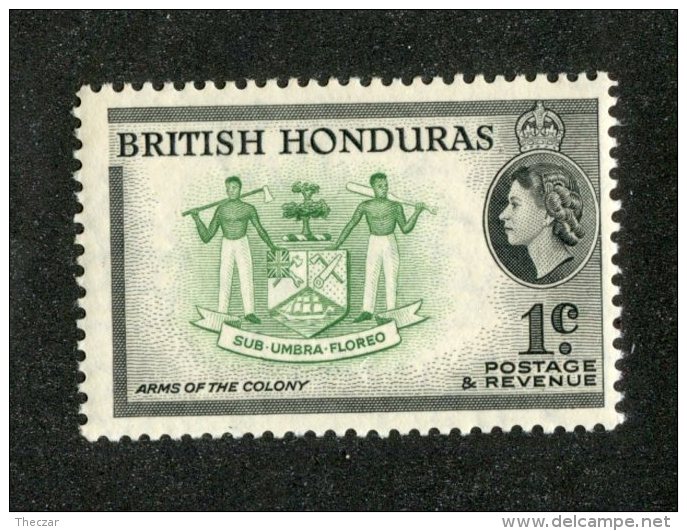 W1308  Br.Honduras 1953   Scott #144**   Offers Welcome! - British Honduras (...-1970)