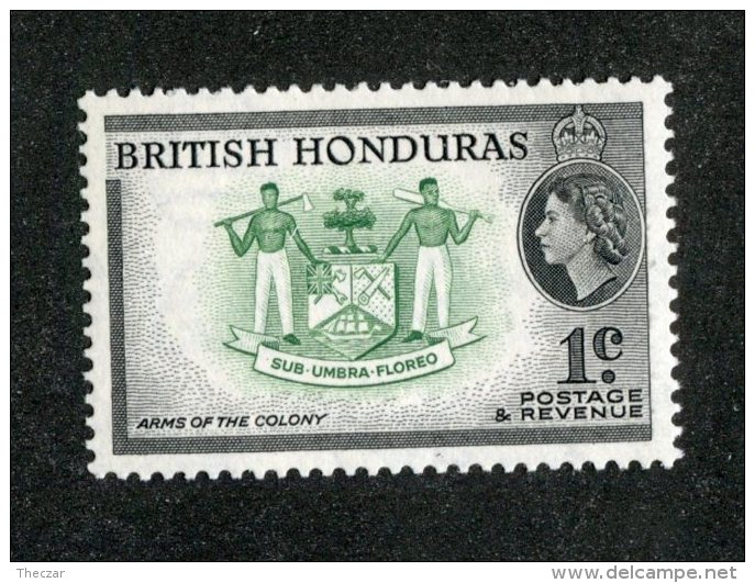 W1309  Br.Honduras 1953   Scott #144**   Offers Welcome! - Honduras Británica (...-1970)