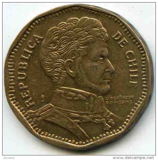 Chili Chile 50 Pesos 2010 KM 219.2 - Chili